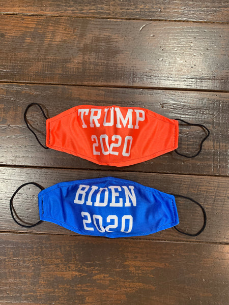 Presidential Face Masks - Trump or Biden